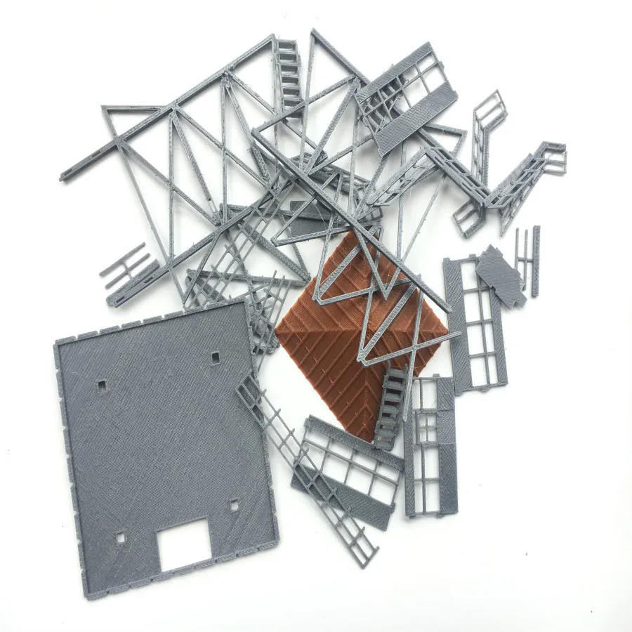 architecture ho scale model n scale (2)
