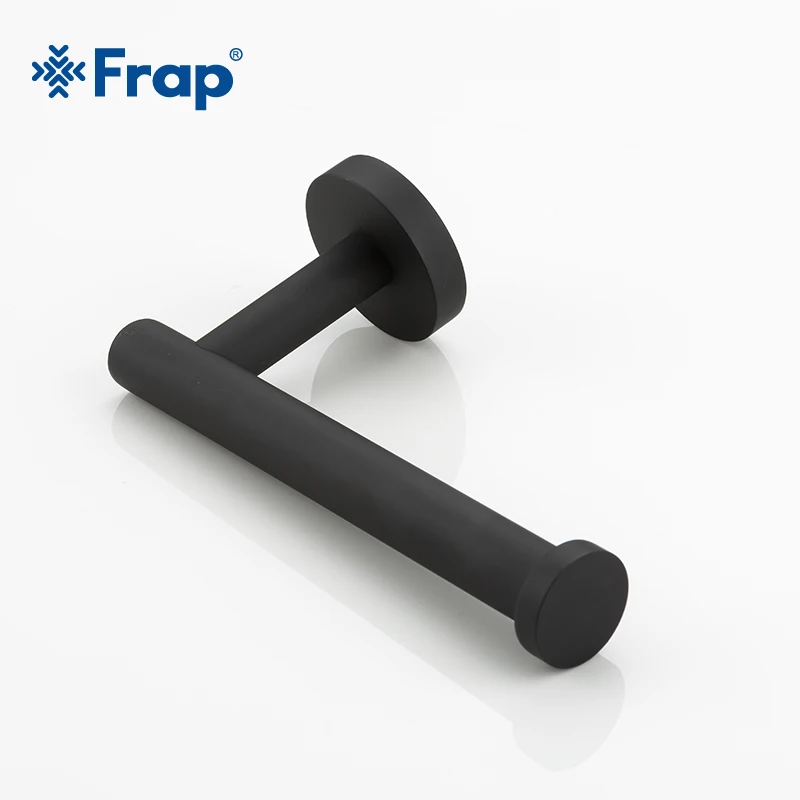 Frap High Quality Stainless Steel Toilet Paper Holder Toilet Roll Holder WC Black Paper Holder Bathroom Accessories Y14003