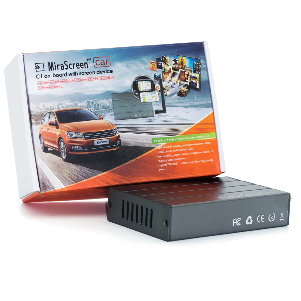 original Supplier MiraScreen C1 Car WiFi Display android tv dongle Miracast DLNA wireless mirror link miracast adapter
