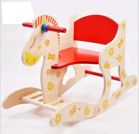 Wooden Rocking Horse Baby Puzzle Toy Rocking Horse 1-5 Year Old Children Stool Children's Chair Children's Furniture Wooden Rocking Horse Baby Puzzle Toy Rocking Horse 1-5 Year Old Children Stool Children's Chair Children's Furniture