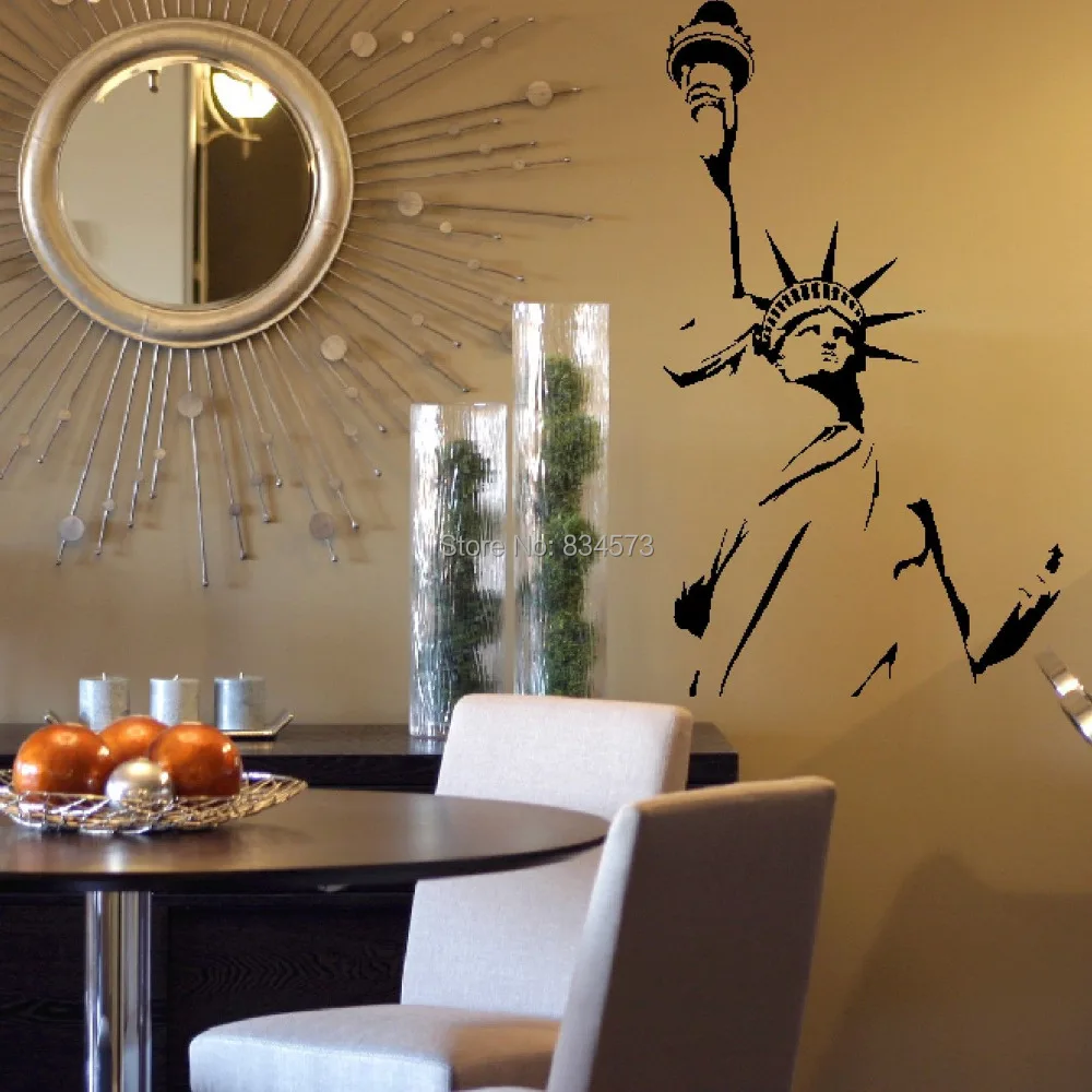 Aliexpress.com: koop vrijheidsbeeld new york amerika wall art ...