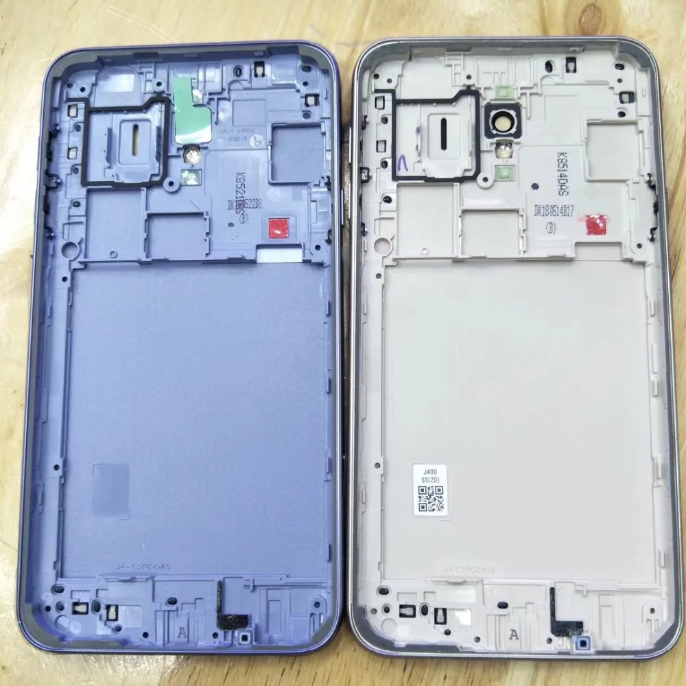 

Для Samsung Galaxy J4 2018 SM-J400F J400 J400F Оригинальная Фоторамка задняя крышка корпуса с задней крышкой батарейного отсека