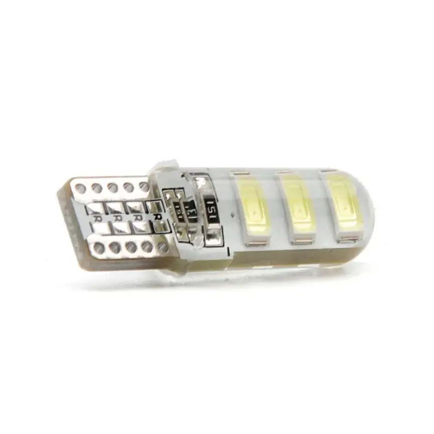 2 шт. T10 W5W водонепроницаемый 5730 6 SMD клиновой номерной знак боковой указатель