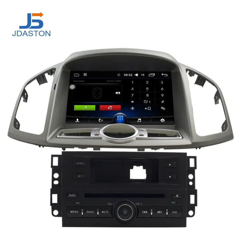 Sale JDASTON 8" Android 9.0 Car CD DVD Player For Chevrolet Captiva 2006 - 2015 GPS Navigation Auto Radio Audio RDS Wifi CANBUS Map 1