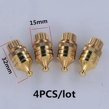 Finlemho акустическая система, аксессуары для шкафа, сабвуфер, 4 шт, 32*15 мм, Ремонтный комплект для НЧ-динамика, домашний кинотеатр, книжная полка T3215