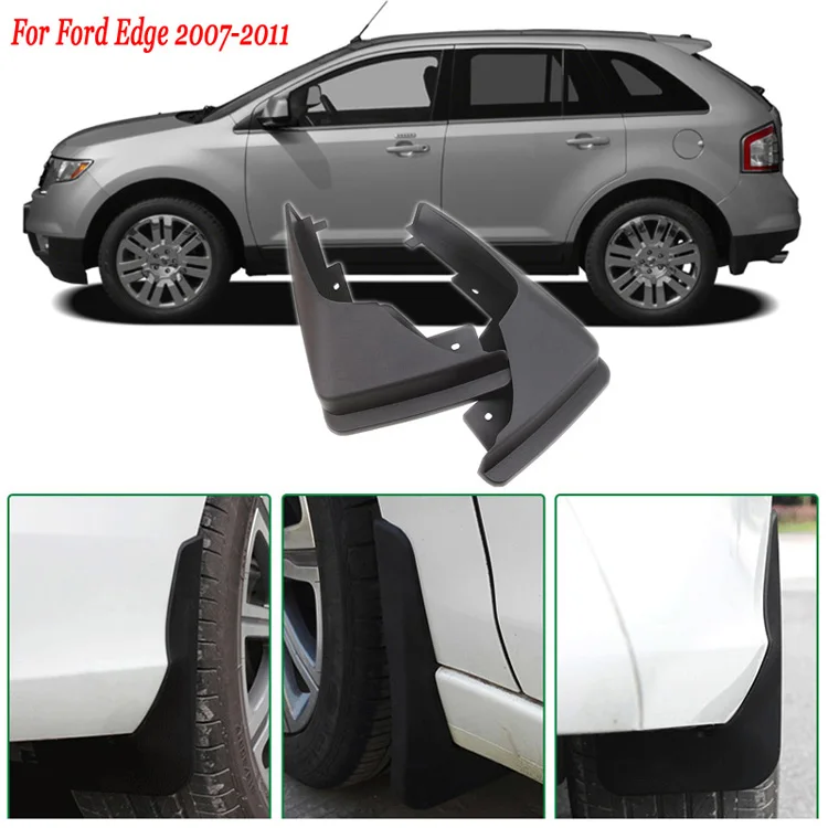 2pcs Premium Heavy Duty Molded Splash Front Mud Flaps Guards Fenders For Ford Edge 2007 2011in