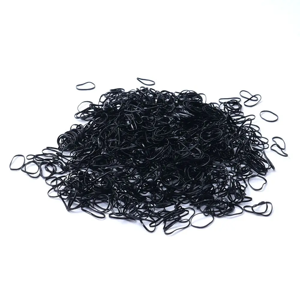 Около 1000 шт оптом одноразовые детские ТПУ держатели для волос резиновые ленты эластичные резинки для волос для девочек аксессуары для волос