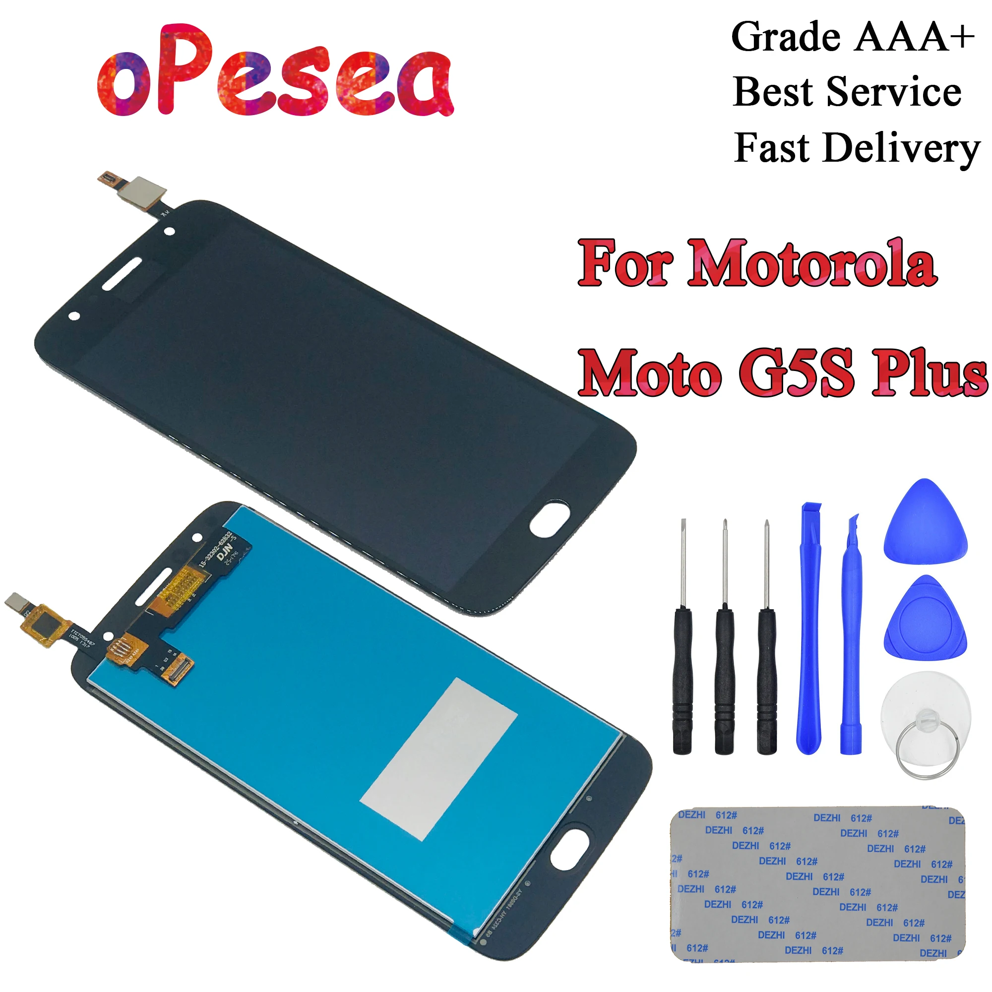 Goede OPesea 5.5 Voor Motorola Moto G5S Plus XT1802 XT1803 XT1805 XT1086 LCD Display Touch Screen Digitizer Vergadering