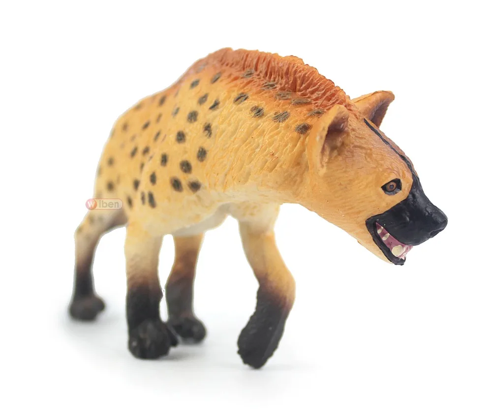 Wiben Hyena Wildebeest моделирование животных модели игрушки Фигурки Высокое качество Коллекция Подарки для мальчиков