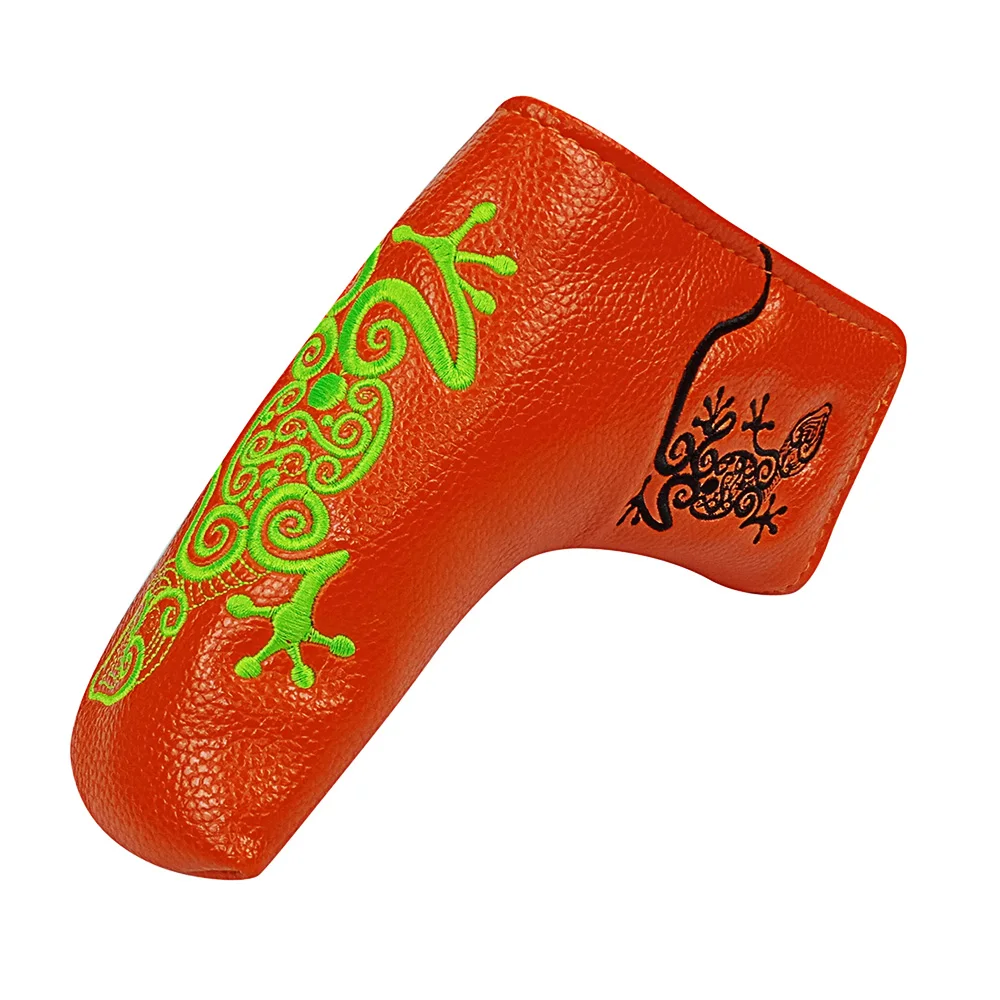 Gecko Embroidery Golf Club Headcover for Blade Golf Putter Protector 4Colors3