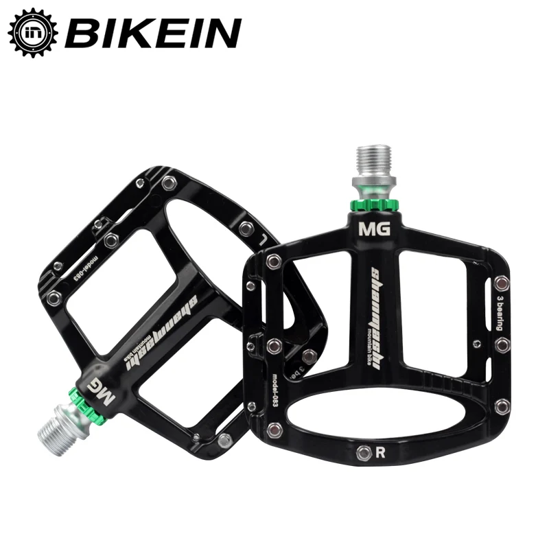 Pedal MTB Road Mountain Bike Magnesium Alloy 3 Bearing Flat Platform Bicycle BMX