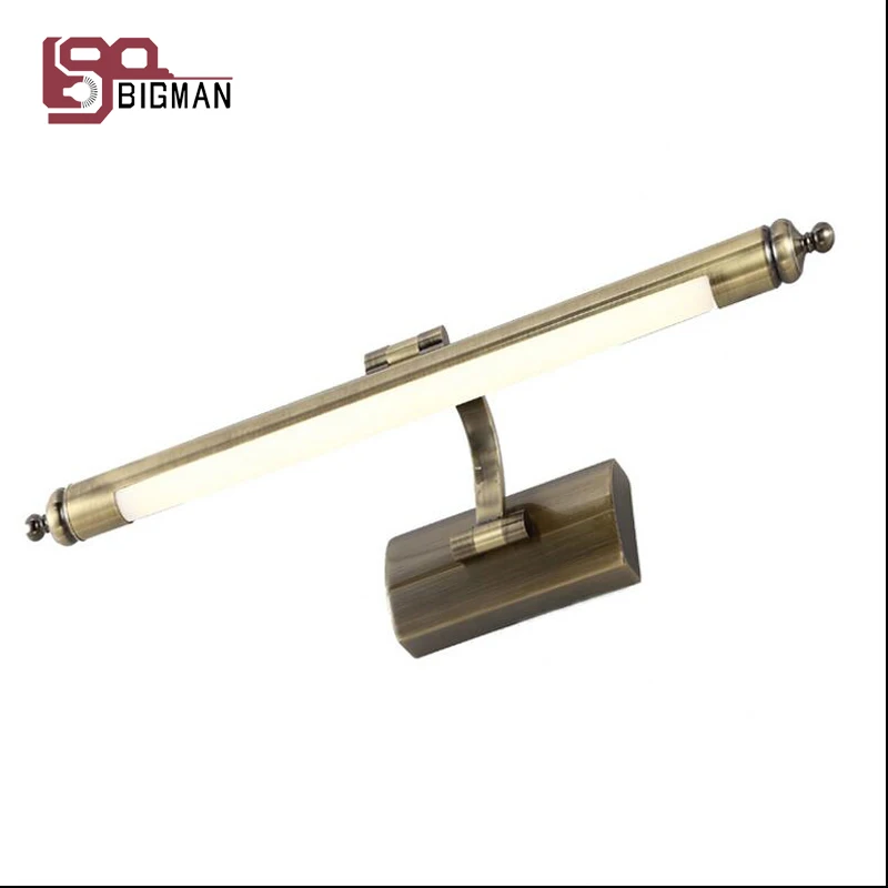 

vintage design LED wall lamps bronze mirror light for bathroom kitchen lighting