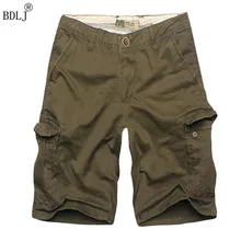 BDLJ Лето г. Новинка Высокое качество модные Стиль Для мужчин короткий параграф свободные шорты Повседневное мульти-карман шорты для бега
