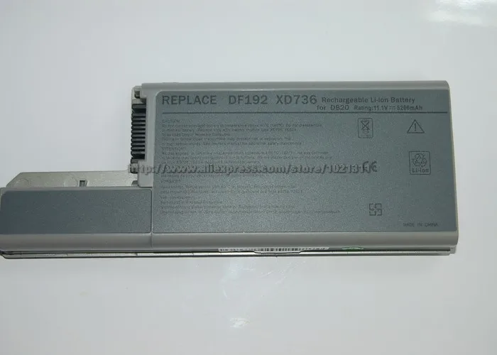 4400 мАч ноутбука Батарея для Dell Latitude D820 D531 D531N D830 точность M4300 M65 310-9122 312-0393 312-0401