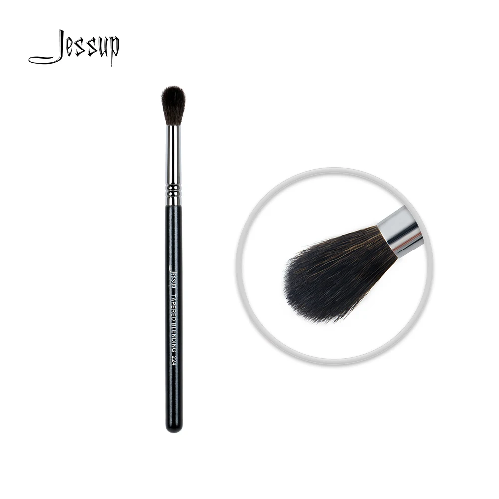Кисть для макияжа Jessup Beauty с коническими синтетическими волосами растушевки