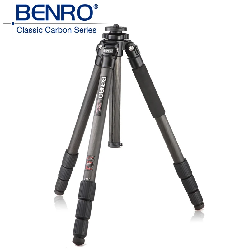 

BENRO C3580T Carbon Fiber Tripod Leg Universal Support Tripods For Mini Camera 4 Section,Max loading 18kg