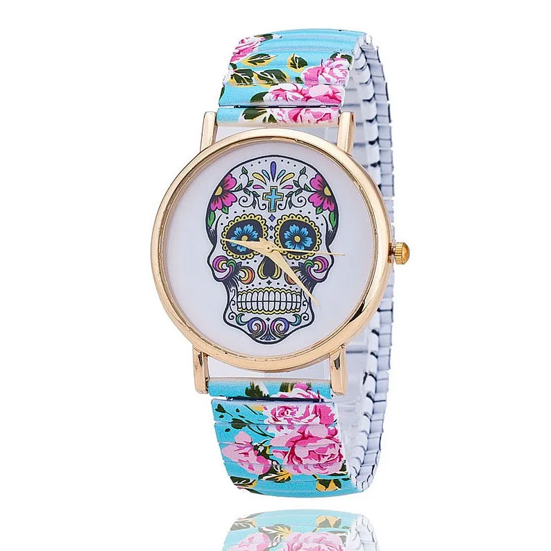 Title 7, Colorful skull print watch