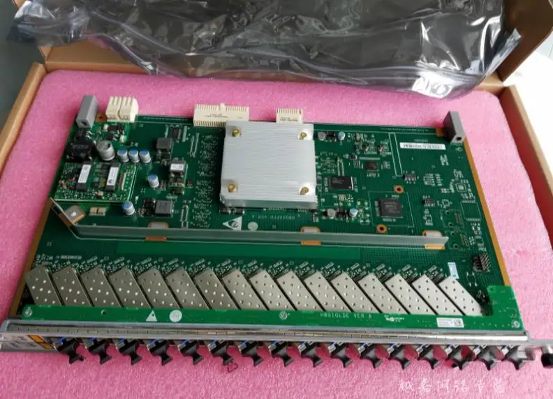

16 Portas Placa GPFD B + para MA5680T/MA5683T/MA5603T/MA5608T OLT GPON, com 16 modulos SFP