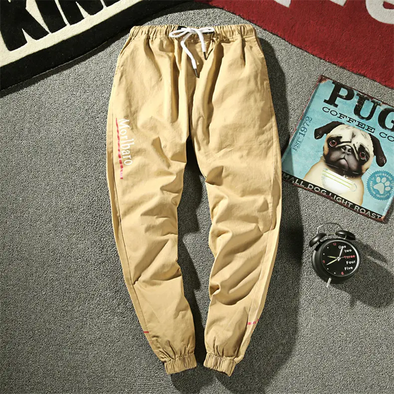4XL Cargo Pants Men Cotton Streetwear Casual Pants Male Fitted Sweatpants Trousers Spring Summer Clothing Full Length Brand MuLS 08