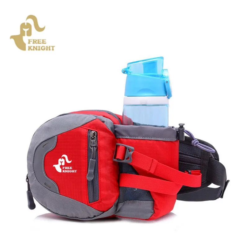 Bolsa de cinturón de cintura para correr con soporte de botella de agua para montar en bicicleta ciclismo caminar cintura paquete hombres mujeres