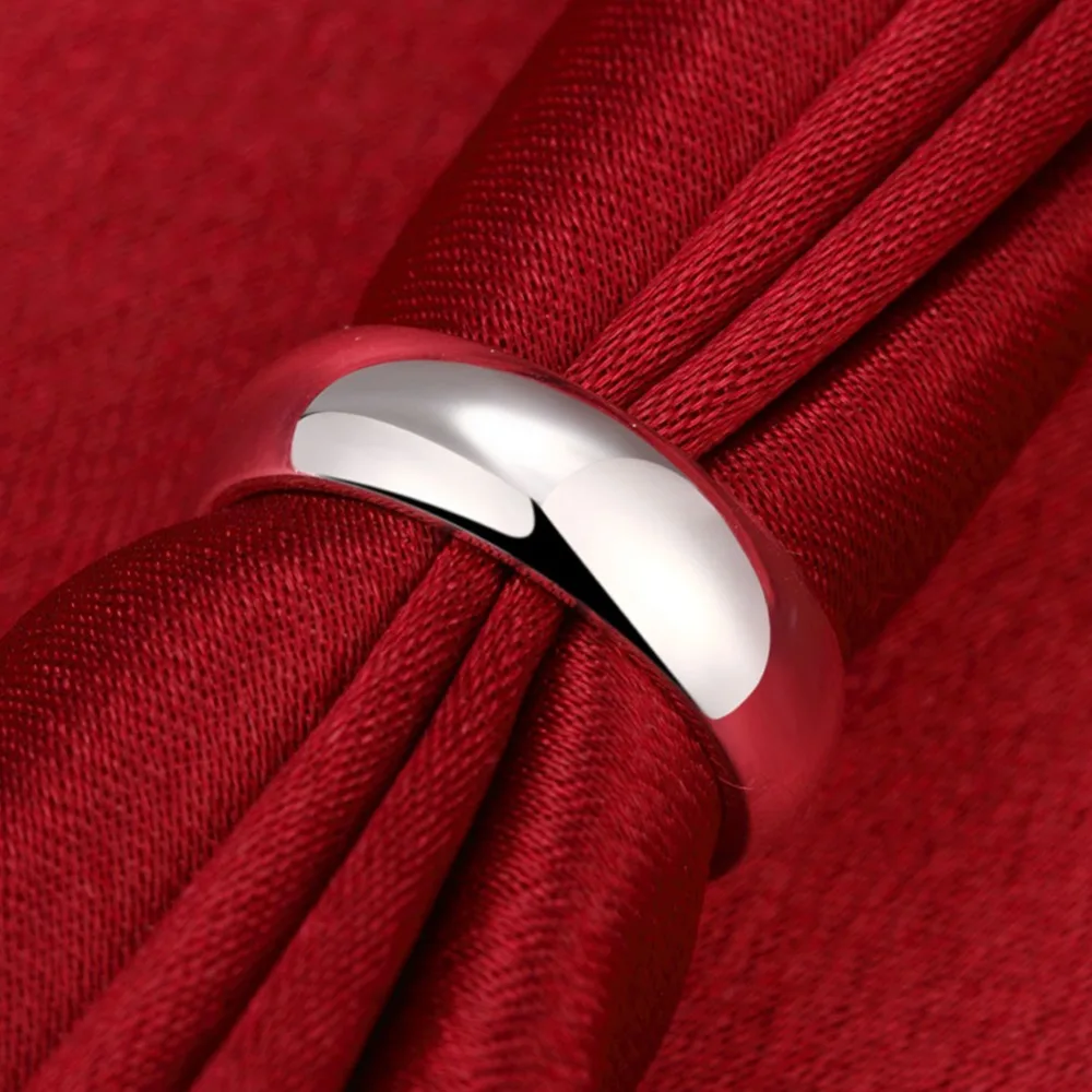 925 Sterling Silver Rings For Women Party Jewelry Size 5 6 7 8 9 10