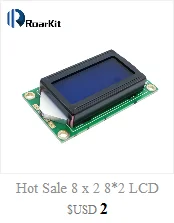 1 шт. модуль ЖКД синий экран PCF8574 IIC/iec 1602 жёлто-зеленый ЖК-экран для Arduino UNO r3 mega2560 DIY KIT