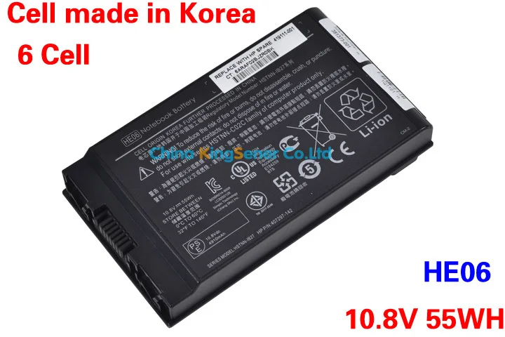 

Genuine Original Battery For HP Compaq NC4200 4200 NC4400 TC4400 TC4200 HSTNN-C02C HSTNN-IB12 HSTNN-UB12 381373-001 383510-001