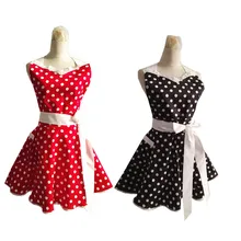 Retro niedlich baumwolle schürze für cosplay küchenschürze organisatoren Schönheit shop arbeit schürze Avental Delantal grembiule tablier fartuch