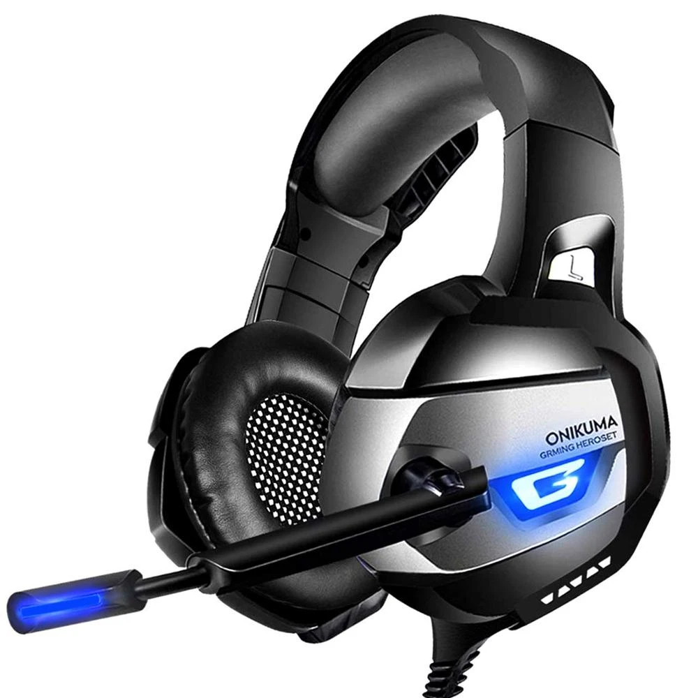 ステレオ Ps4 Xbox One Pc プレイステーションのため 7 1 サラウンドサウンド有線ヘッドフォンノイズキャンセルゼロ圧力イヤホン Headphone Headset Aliexpress
