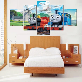 

Free Shipping 5 Panel Modern Print Painting Canvas Painting Modern Art Print Wall Art Gift Top Home Decoration High Quality