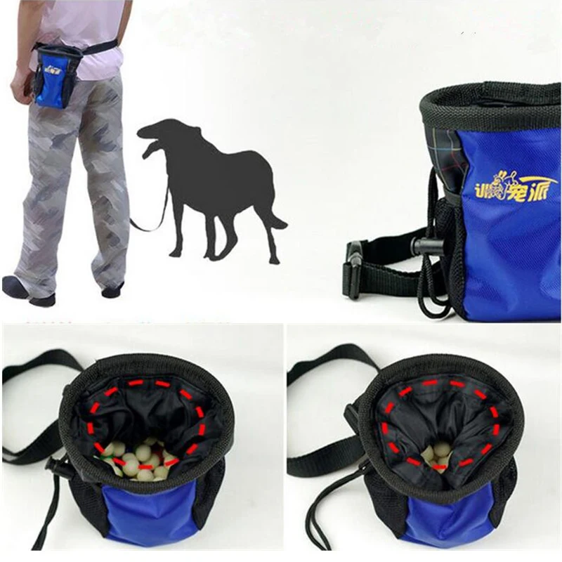 Outdoor Puppy Snack Reward Waist Bag Portable Pet Dog Training Treat
