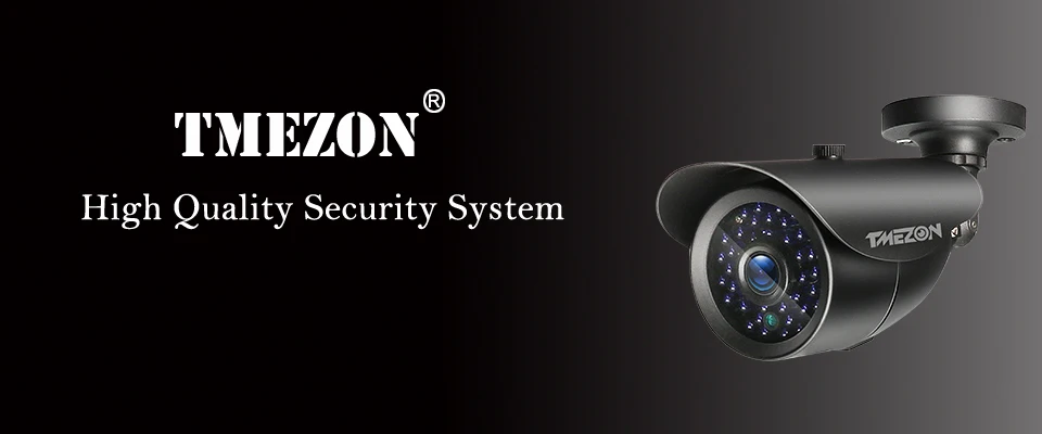 TMEZON HD 800TVL 900TVL 1200TVL CCTV камера день/ночное видение видео открытый водостойкий IR Bullet Surveillance безопасности