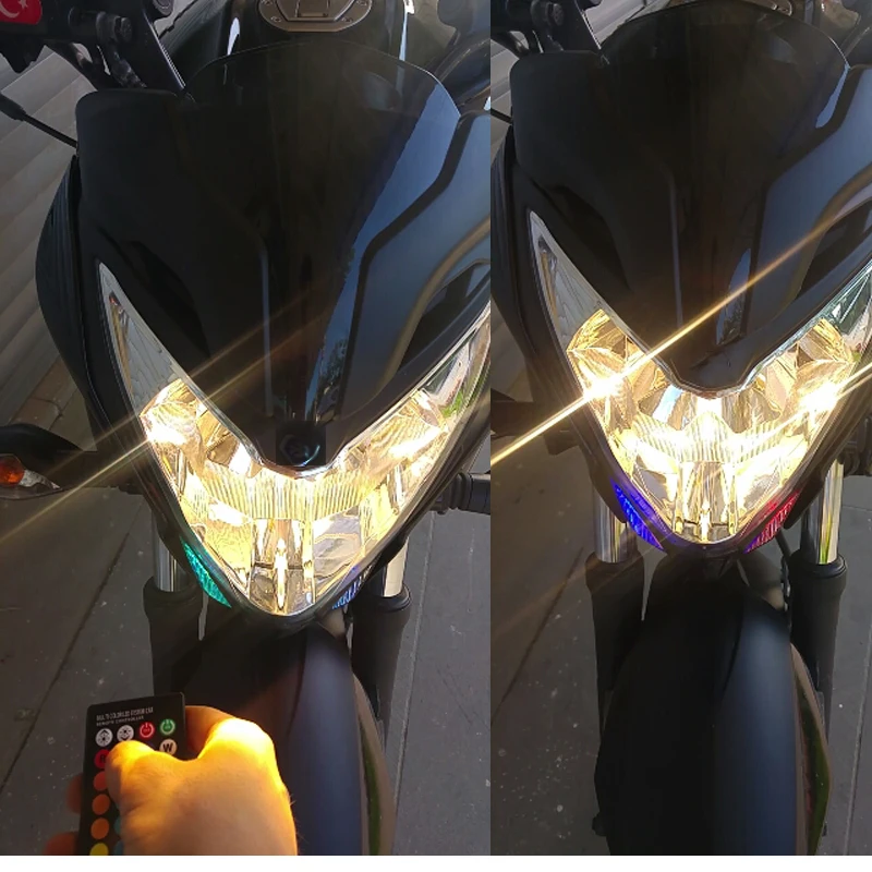 Geetans 2 шт. Автомобильные фары T10 W5W 5050 светодиодный RGB автомобильный Стайлинг лампы