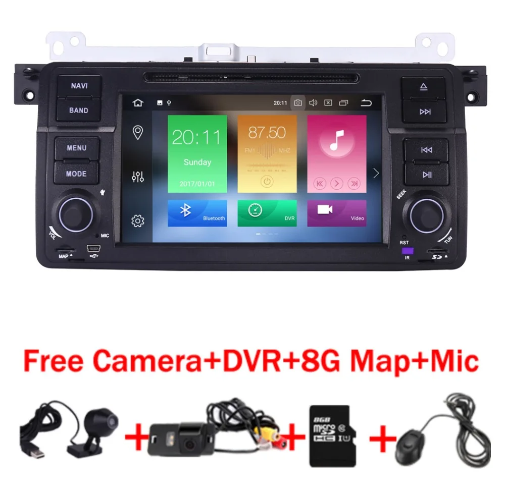 2018 In Stock Car DVD Player for BMW E46 Navigation Android 8 0 Wifi 4G 3G