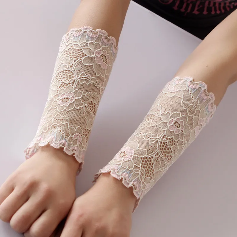 364 20 De Réductionfemmes Mode été Dentelle Bras Manches Tatouage Cicatrice Couverture Uv Bras Couverture Protection Solaire Conduite Bras Manches