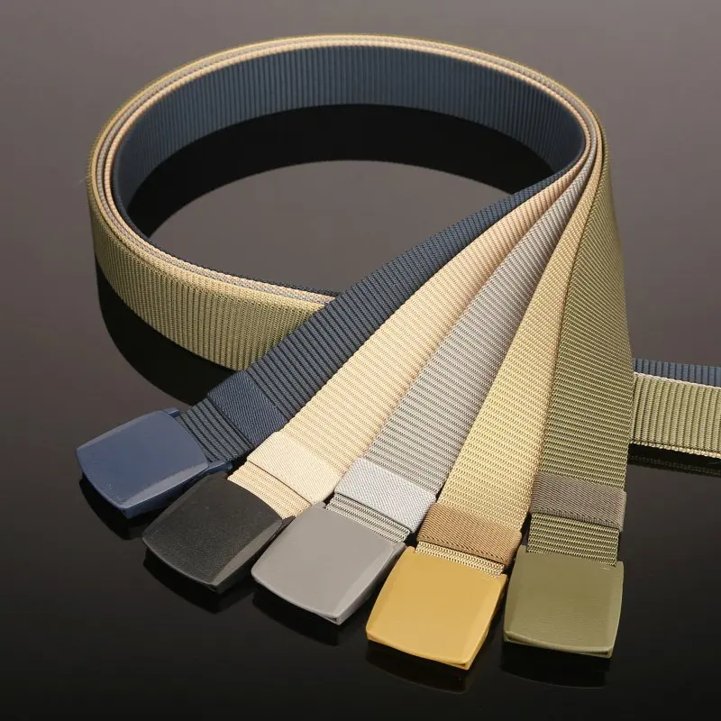 

Dropshipping Outdoor Military Equipment Waistband Army Tactical Waist Support Men Wowen Ring Buckle Thicken Canvas Belts Hunting