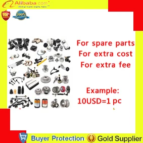 

For spare parts or extra delivery cost, extra fee, how much is it then buy how many of it, one pc means 1USD