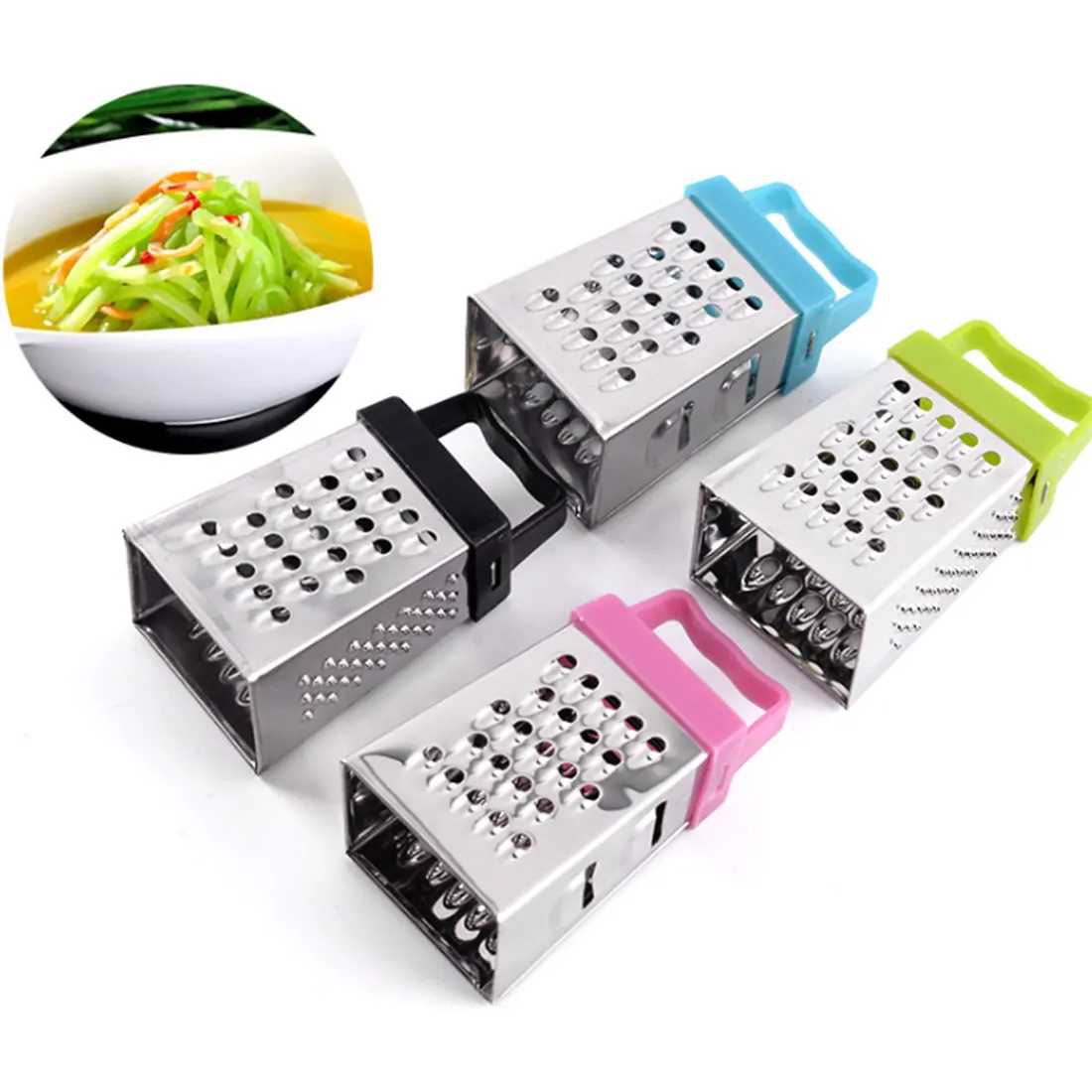 

Portable Mini Handheld Grater Multifunction Fruit Vegetable Salad Maker Quick Kitchen Accessories Cocina Gadget