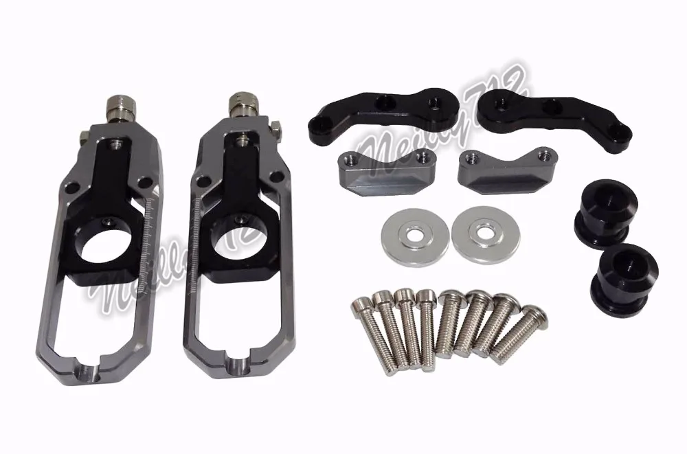 Chain Adjusters for HONDA CBR600RR 2007-2012 Gray B