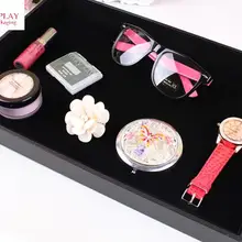 Органайзер, черный бархат, ювелирный поднос, 35*24*3 см, чехол Чехол, коробка, поднос, подставка, браслет, кольцо, ожерелье, держатель