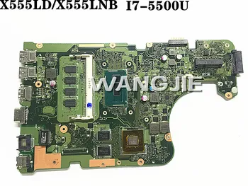 

X555LD Motherboard for ASUS X555LN X555L F555LD Laptop Motherboard X555LD Mainboard X555LNB I7-5500U 4GB RAM motherboard