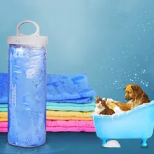 Portable Multipurpose Pet Drying Towel Ultra-absorbent Dog Bath Towel Suede Pet Dog Towel PVA Clean And Strong Pet Product