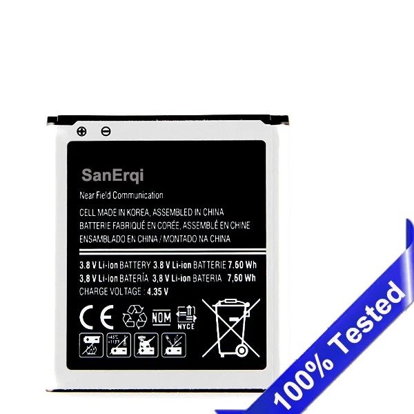 EB-BG355BBE For Samsung Galaxy Core 2 G355 G3559 G355H G3556D G3558 Battery Batteries 2000mAh SanErqi | Мобильные телефоны и