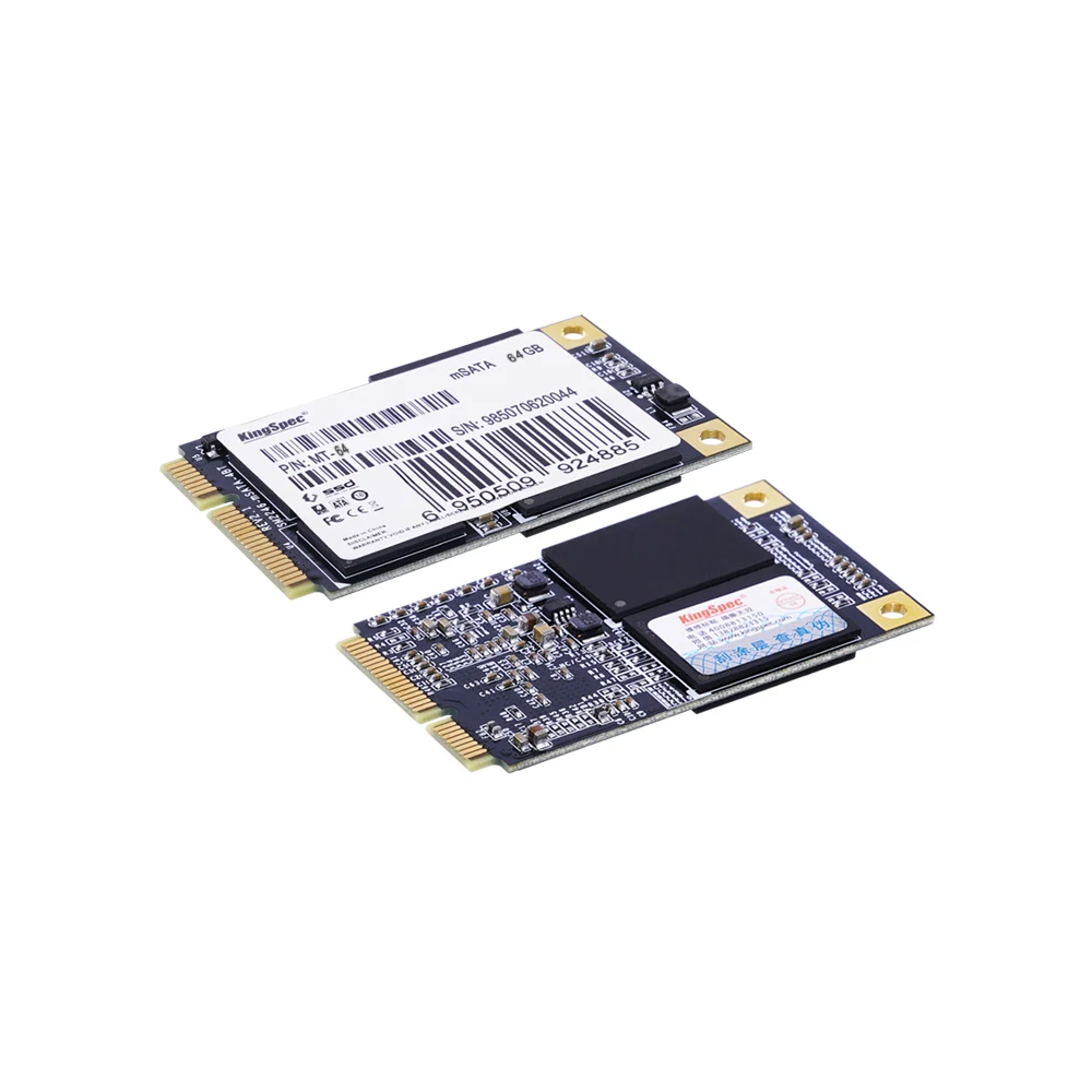 KingSpec mSATA мини PCI-E 64G 128G 256G MLC цифровая вспышка SSD внешние твердотельные накопители для ПК ноутбук Настольный