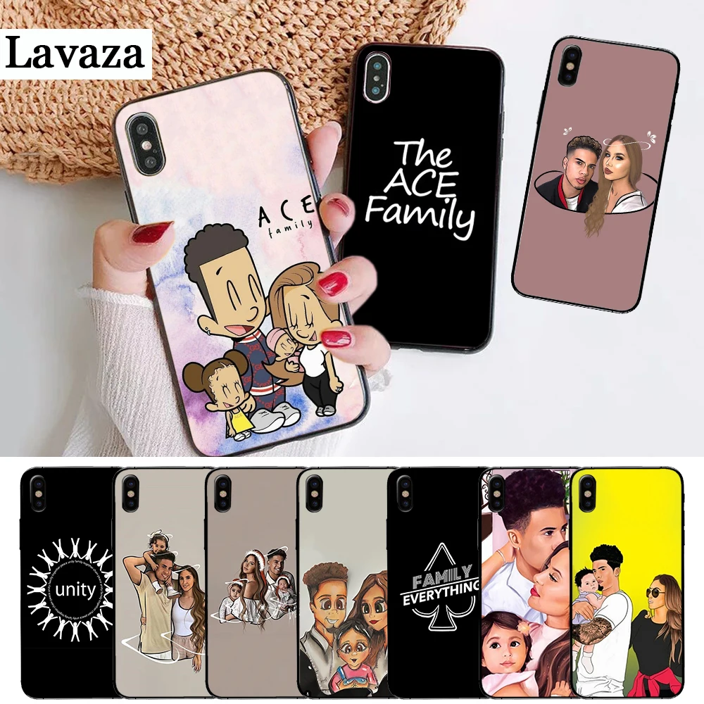 

Lavaza ace family Popular Custom Silicone Case for iPhone 5 5S 6 6S Plus 7 8 X XS Max XR