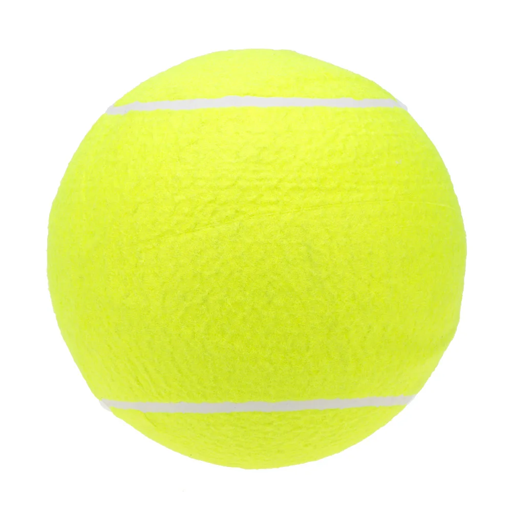 9.5in мяч для большого тенниса для домашних животных жевательные игрушки большой надувной Теннисный мяч Jumbo принадлежности для мячей