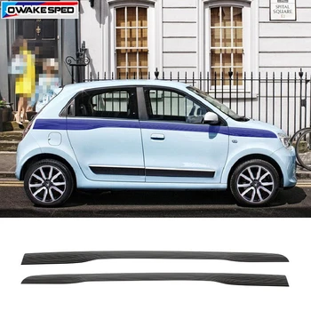 

Car Stickers Racing Sport Stripes For Renault Twingo 2015-17 Car Door Waist Lines Sticker Auto Accessories Body Decor Decal