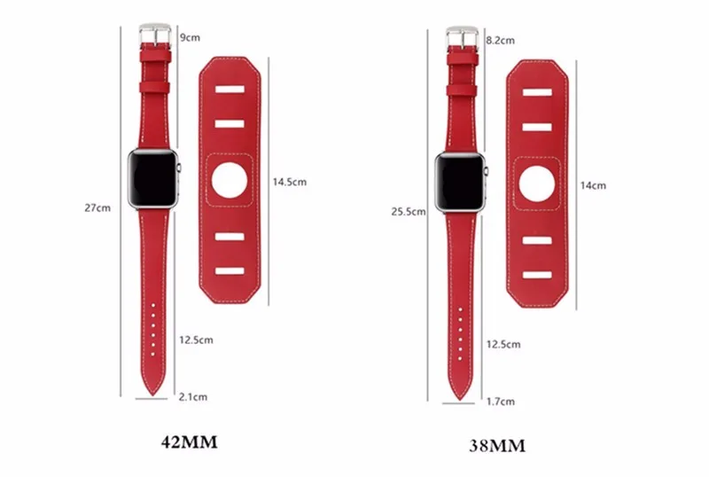 Ремешок для часов для apple watch iwatch ремешок 44 мм 40 мм Браслет-манжета из натуральной кожи Классическая Пряжка для apple watch 4