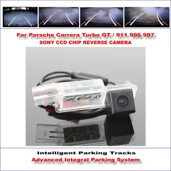 

860 Pixels Camera For Porsche Carrera Turbo GT / 911 996 997 Rearview Parking / 580 TV Lines Dynamic Guidance Tragectory