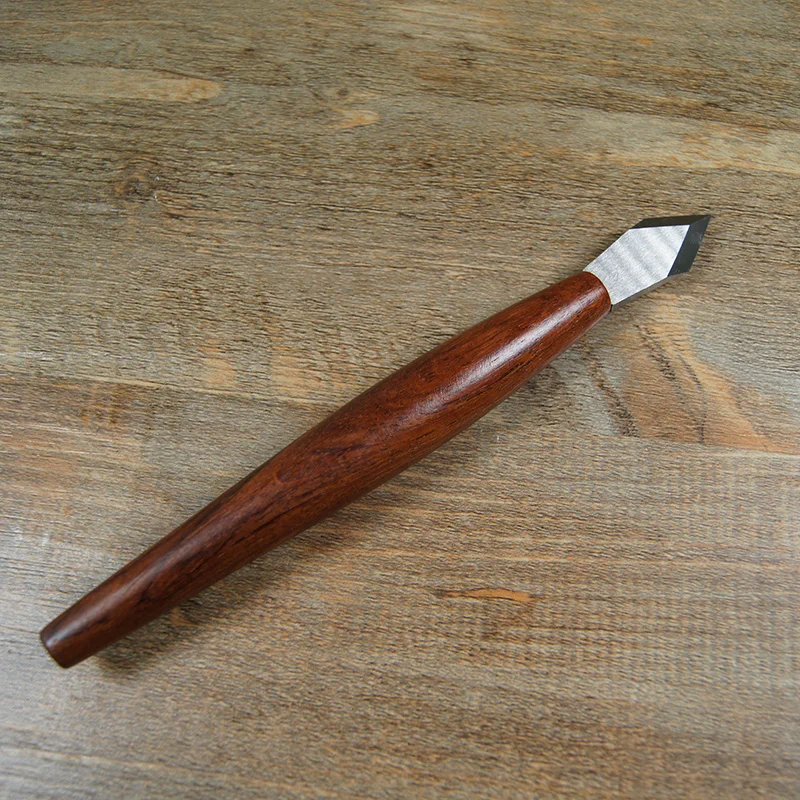 £14.15 Woodworking Marking Knifeeuropean Round Handle Scribing Knife Woodworking Tool